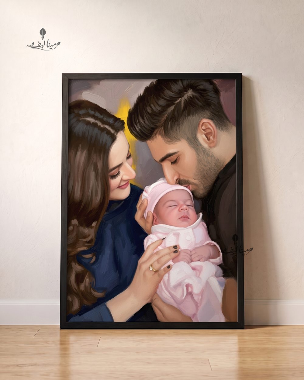 Customize Oil Painting For Faimly